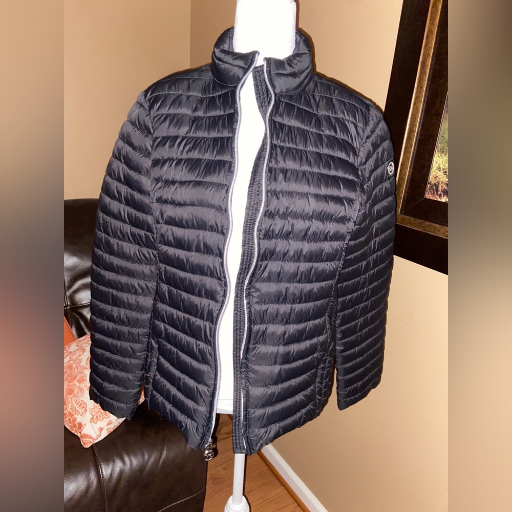 Michael Kors Black Packable Jacket L